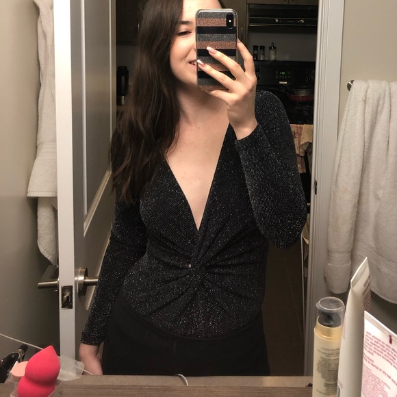 leith sparkle twist bodysuit - Picture 9 of 9